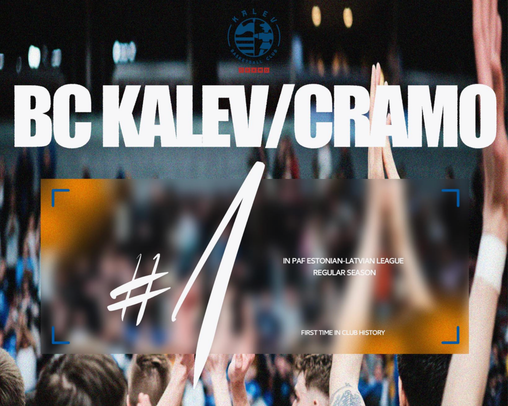 Esmakordselt klubi ajaloos lõpetas BC Kalev/Cramo PAF Eesti-Läti põhiturniiri esimesel kohal, kogudes 29 võitu ning ühe kaotuse, mis on liiga parima tulemuse ko