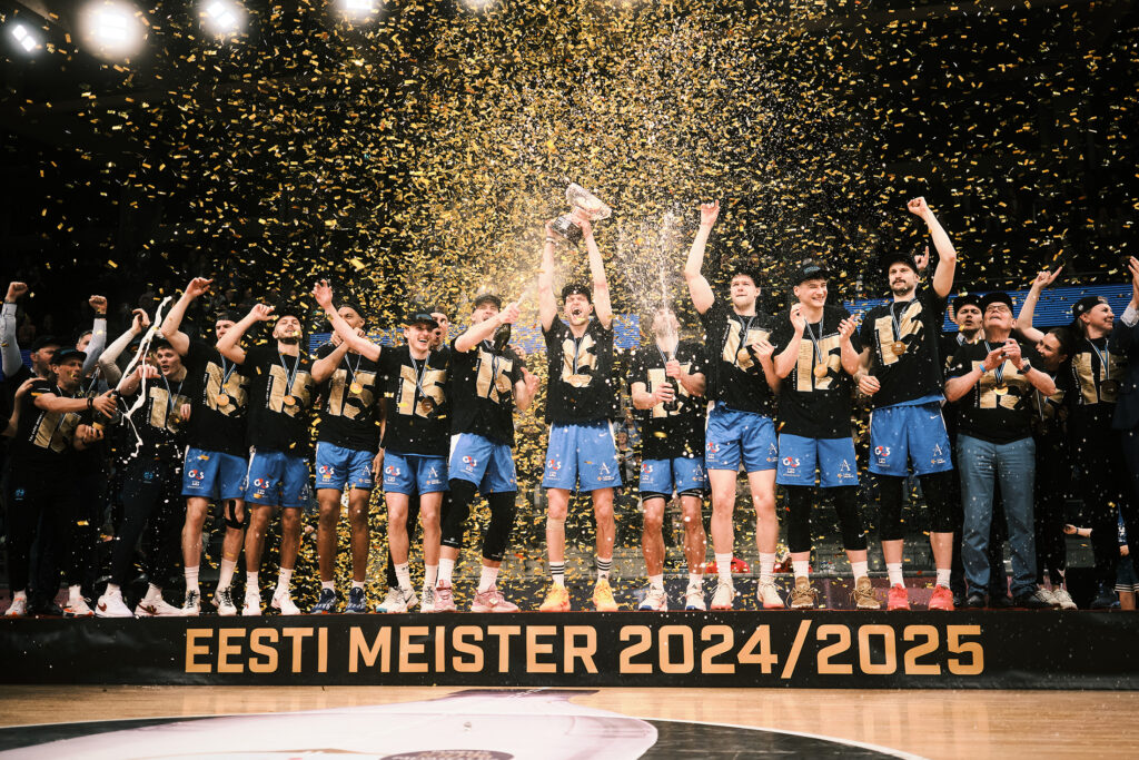 Korvpalli Meistriliiga finaalseeria otsustavas viiendas mängus alistas üle 4600 pealtvaaja ees Kalev/Cramo Tartu Ülikool Maks&Moorits meeskonna ning võitis klub